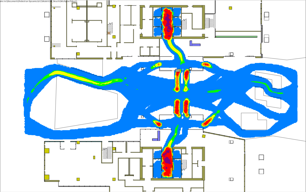 heat map - ped circ