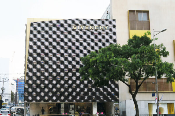 givenchy storefront in seoul